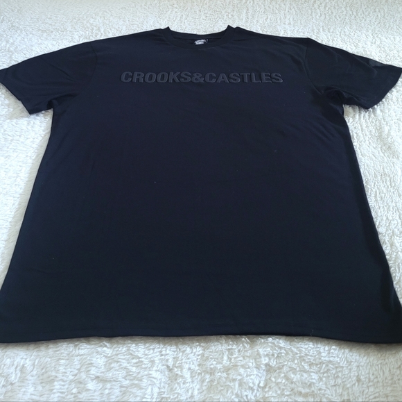 Crooks💰 & Castles🏰 Black🖤 Tee👕 - NWT - Picture 14 of 16